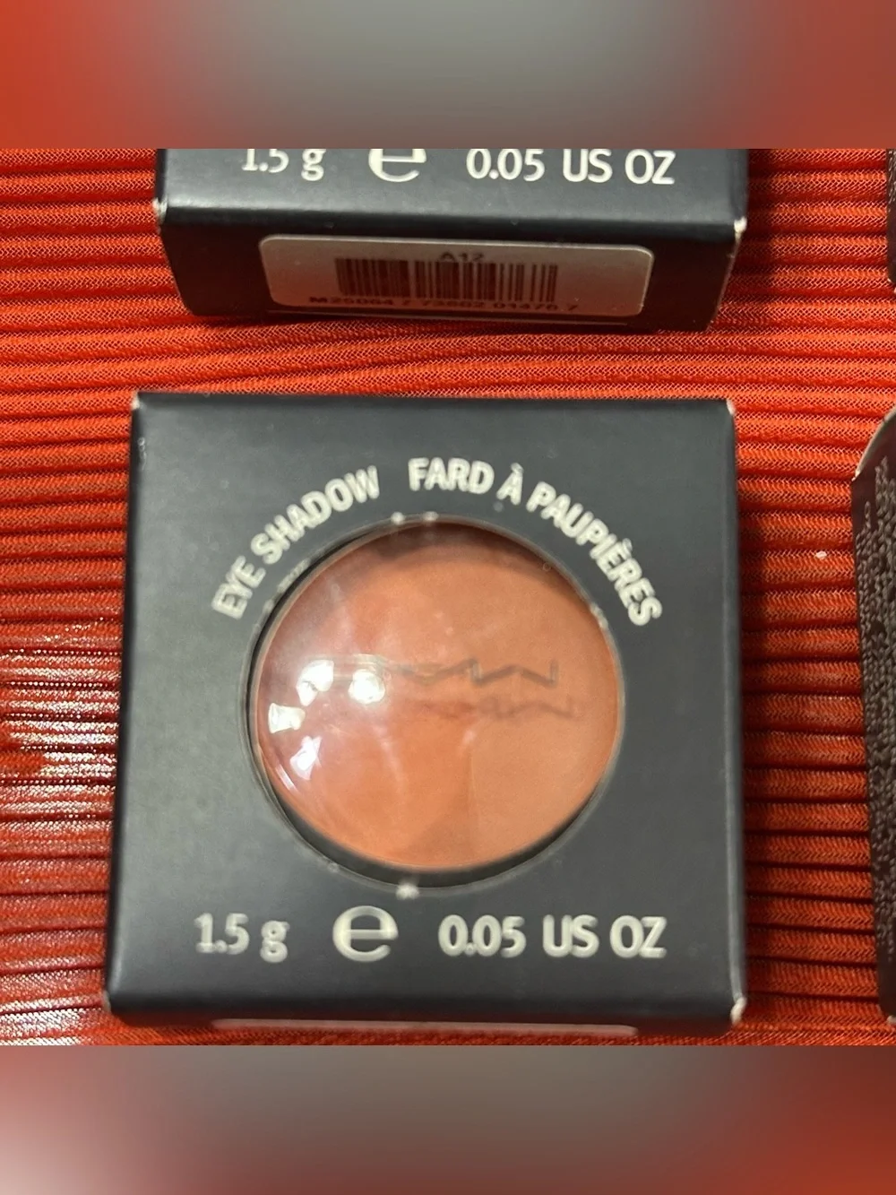 NWT- NIB MAC Cosmetics Single Eyeshadows - Carbon, Grain, Rule, Texture